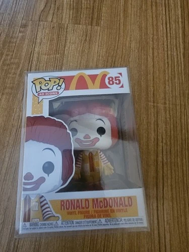 Funko Pop Ad Icons Ronald McDonald 85 Vinyl Figure With Protector