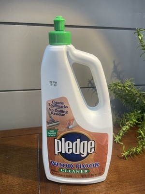 Vintage RARE SC Johnson Pledge Wood Floor Cleaner 1997 Original Old Formula 33oz