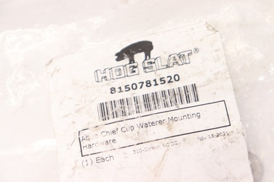 #ad #ad Hog Slat Aqua Chief Cup Waterer Mounting Hardware Replacement Kit 8150781520 $12.57