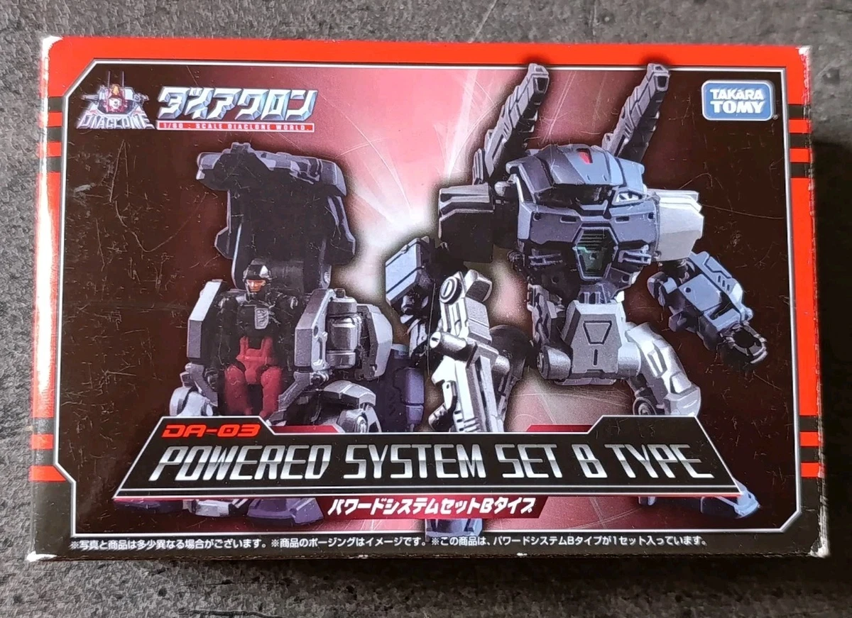 Juego de Sistema Alimentado TAKARA TOMY Diaclone DA-03 B - Original de Japón