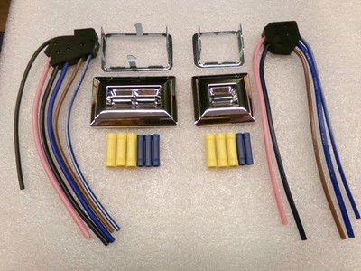 1981 1988 Buick Regal  Power Window Switch Set Kit Pigtails Retainers Clips