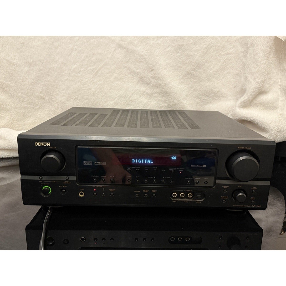 DENON  150 2台セット DENON AVR-1905 Home Theater AV Receiver with Dolby Digital EX DTS