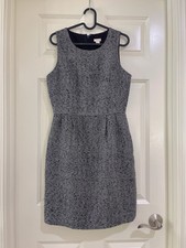 j crew women wool blend dress size 2