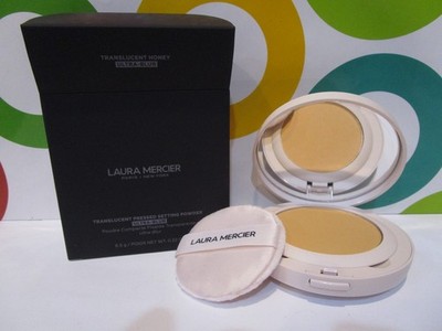 LAURA MERCIER ~ TRANSLUCENT PRESSED SETTING POWDER~TRANSLUCENT HONEY ULTRA BLUR~