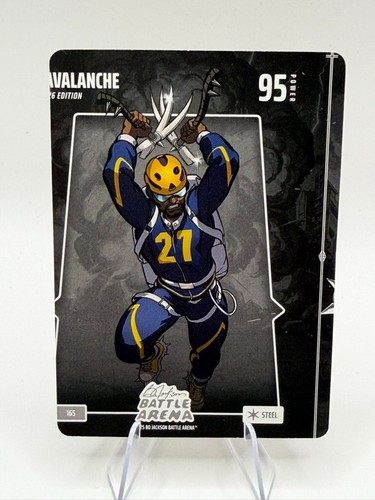 2026 Bo Jackson Battle Arena Base Set Canine #165 Steel **RARE MISCUT ERROR**