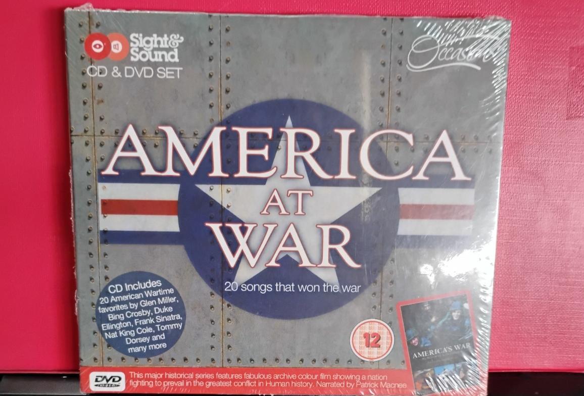 America at War by Various Artists  BRAND NEW SEALED CD/dvd FREEPOST