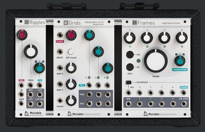 Eurorack Modules By Mutable Instruments - 3x Factory - Frames + Ripples + Grids