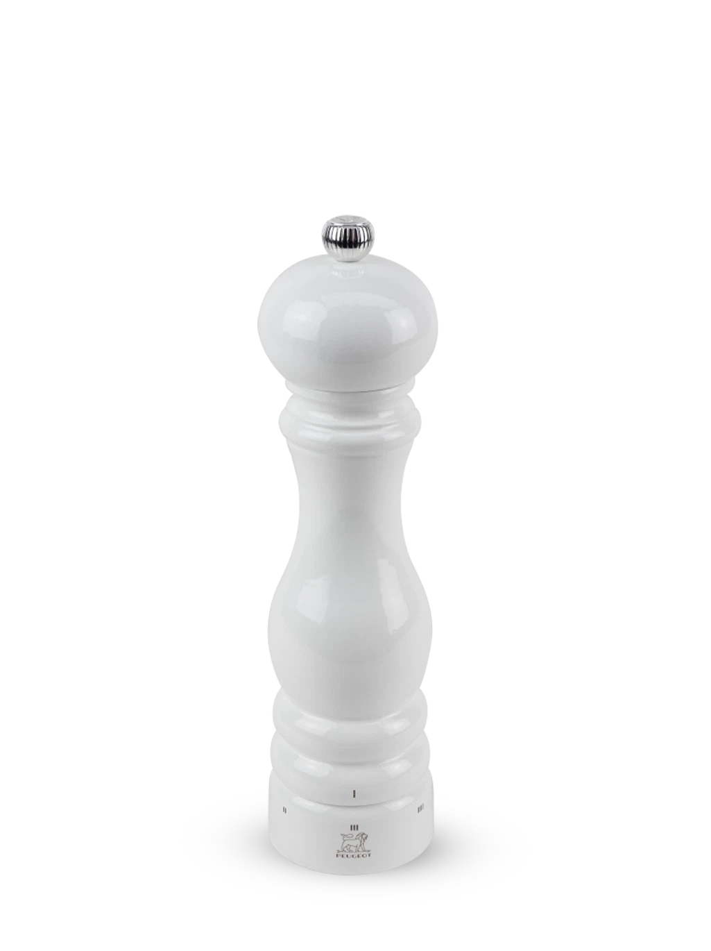 Peugeot Paris U Select Pepper Mill 22cm White Lacquered Finish