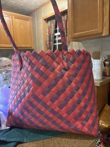 Two Tone Bayong Bag