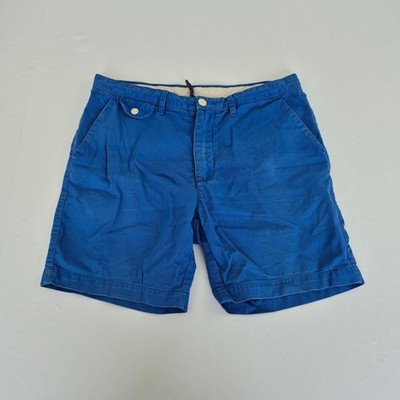 Penfield Shorts W34 blau Herren Chino Taschen