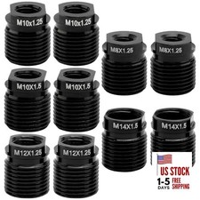 15Pcs Gear Shift Knob Adapter Kit, Compatible with M8/M10/M12x1.25,