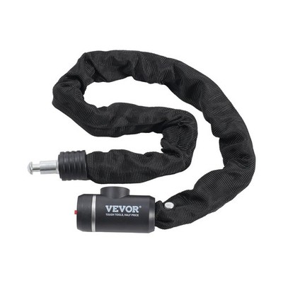 8mm Extra Strong Bike Chain Lock 33.46in with Easy Use Combination Lock