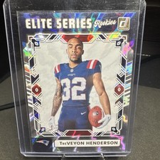 2025 Donruss Elite Series Rookies ESR-THN TreVeyon Henderson RC