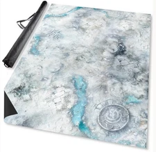 Mantic Entertainment TerrainCrate: 44'x60' Snowfield Battle Mat