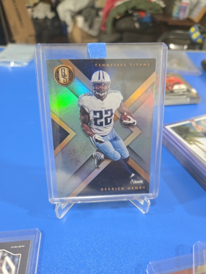 DERRICK HENRY 2018 Panini GS /49 Gold Standard Gold Holofoil #49 RAVENS TITANS