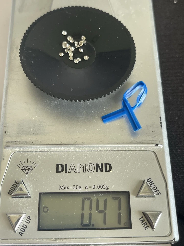 loose diamonds natural lot 0.47cts - Image 4 of 4