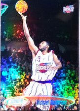Michael Dickerson 1998-99 Stadium Club Chrome Refractor #SCC36 ROOKIE CARD. rookie card picture