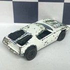 Redline Hot Wheels WARPATH 1975 White Enamel Vintage Car FOR PARTS OR RESTORE
