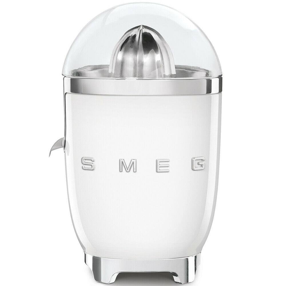 Smeg 50'S Retro Style Cjf11whuk Citrus Juicer - White, White - Image 2