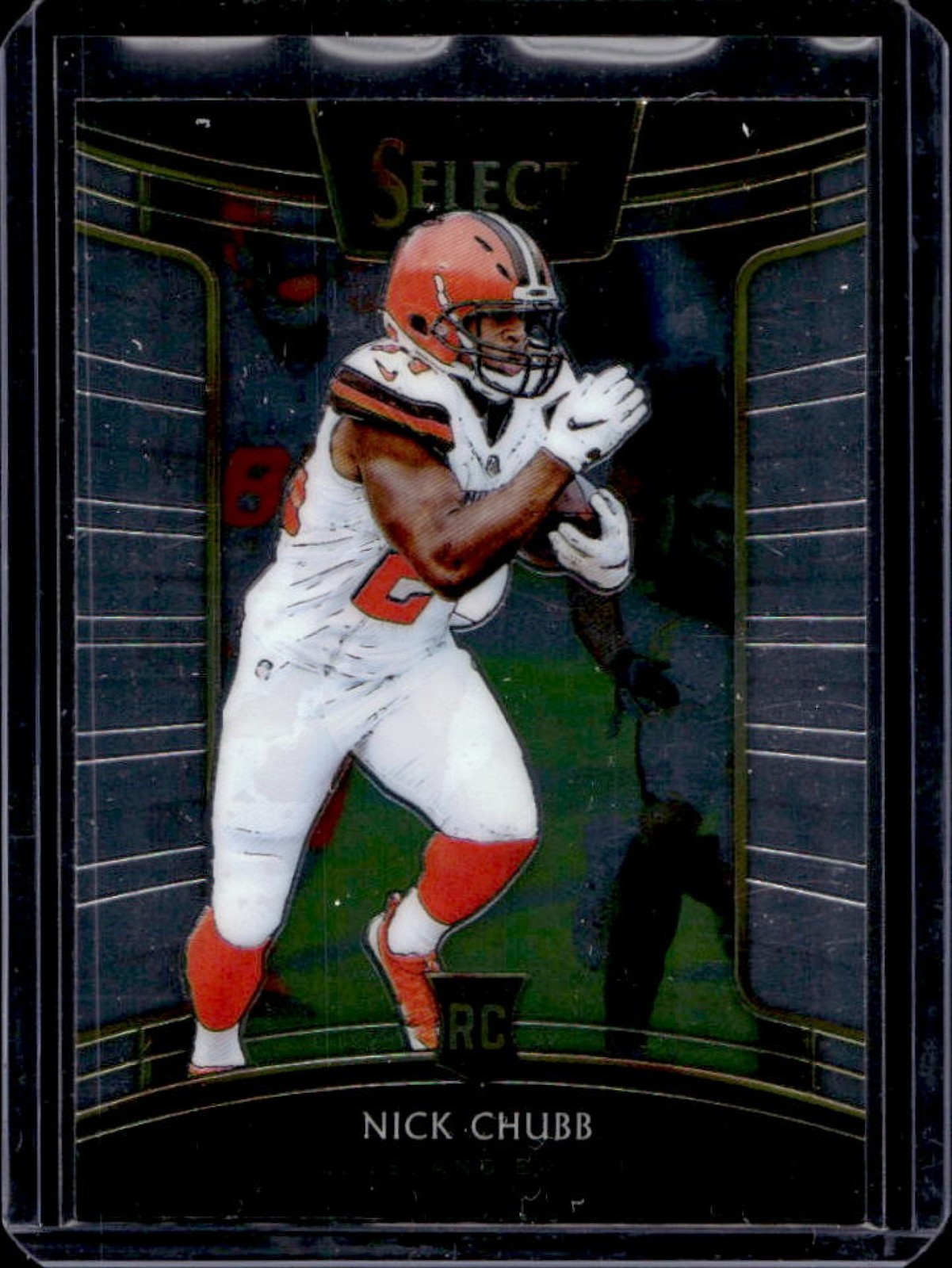 2018 Select Nick Chubb RC Rookie Concourse #33 Browns