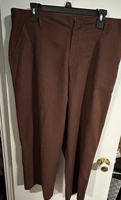 Sag Harbor Women's Brown Capris Pockets - Size 16