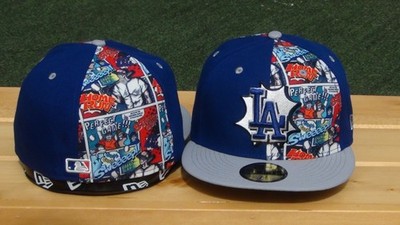 Official Los Angeles Dodgers Diamond Hero New Era 59Fifty Fitted Hat