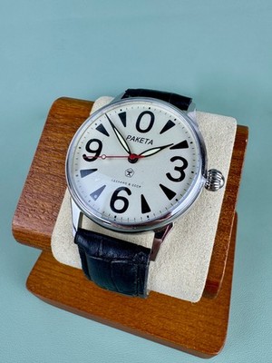 Raketa Zero Mens new Watch 2609 N.A wristwatch mechanical stylish watch