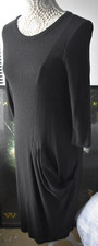 Sahara Textured Jersey Black Dress Size S Worn Once
