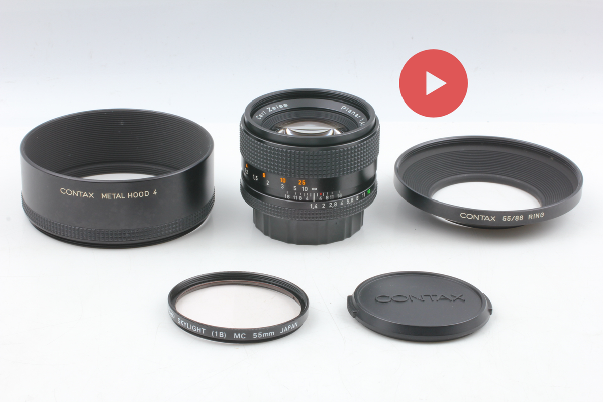 【美品】CONTAX Carl Zeiss Planar 50mm F1.4 T 21-02-25-94595.jpg?v=