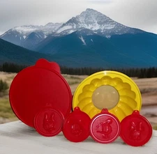 Tupperware Disney Jello Gelatin Mold Mickey, Minnie, Donald, & Daisy FREE SHIP