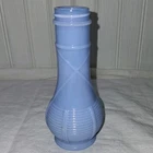 Vintage Jeanette Delphite Blue Milk Glass Depression Salt And Pepper Shakers