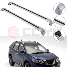 Top Roof Rack cargo For KIA Telluride 2019 2020 Black Cross Bars Carrier storage