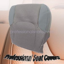 Replacement Cloth Passenger Bottom Seat Cover Gray Fits 2005-19 Nissan Frontier