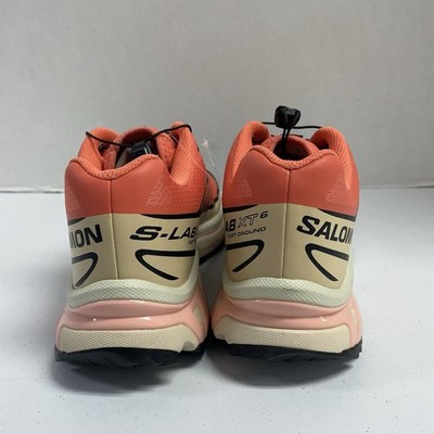 Salomon XT-6 Living Coral L47445000 Size 8 Trail Running Hiking