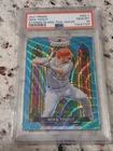 2021 Prizm Stanined Glass Teal Wave Mike Trout #SG-1 PSA 10 Gem MT
