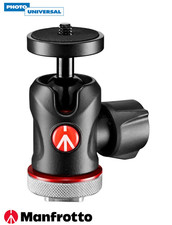 Manfrotto MH492LCD-BH Kugelkopf Micro mit Blitzschuh | Tragkraft 4kg | NEU & OVP