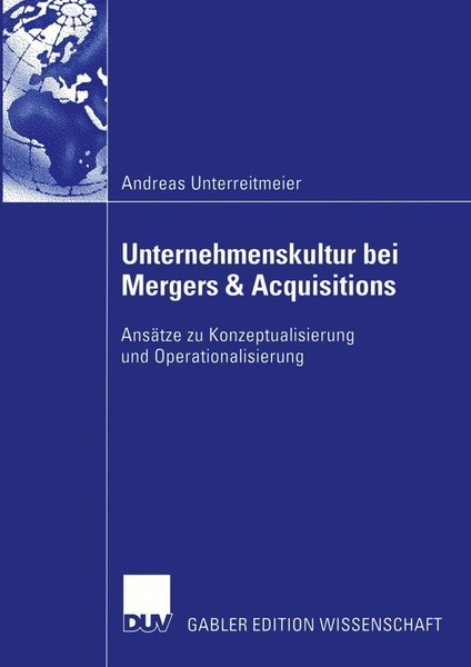 Unternehmenskultur Bei Mergers & Acquisitions Andreas Unterreitmeier-image