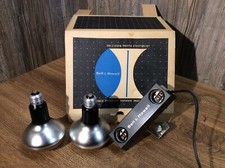 Vintage Bell Howell No. 012955 Super 8 Camera Light Bar And Flood Lamps I4