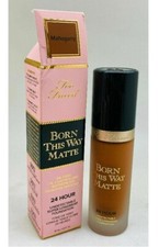 Too Faced Born This Way MATTE Oil Free 24Hr Longwear Foundation 1 oz / 30 ml NIB