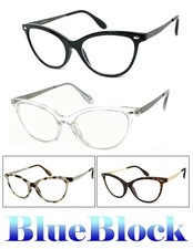 Luce Blu Blocco Occhiali Occhio di Gatto UV Gioco LCD/LED/ TV Schermo da Donna