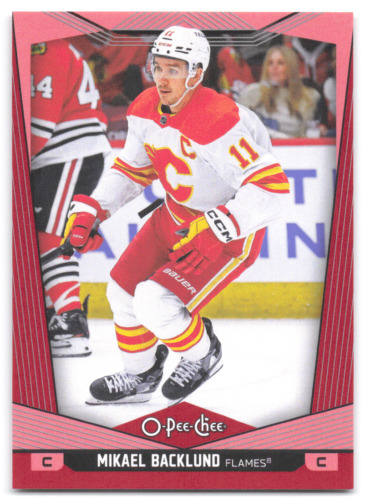 2024-25 Upper Deck O-Pee-Chee Red Mikael Backlund