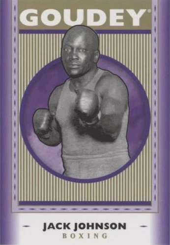 2019 Upper Deck Goodwin Champions - Jack Johnson #G38