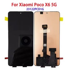 6.67"Orig For Xiaomi Poco X6 5G 23122PCD1G AMOLED Display Touch Screen Digitizer