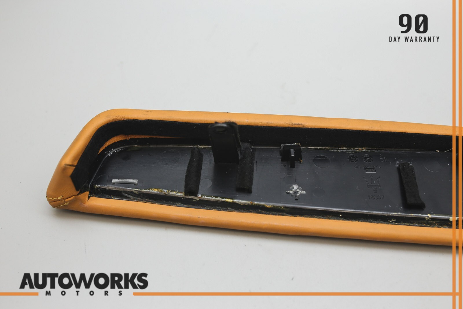 03-13 Maserati Quattroporte M139 Rear Left Side Interior Door Panel Armrest OEM