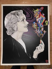 Timothy Pittides Poster VICES Series LSD MONDO Silkscreen Art Print