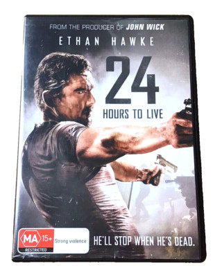24 Hours To Live - Ethan Hawke - New Sealed DVD - Region 4