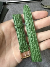 Vintage Watch Strap 18 mm  Leather Nos Top Quality V57