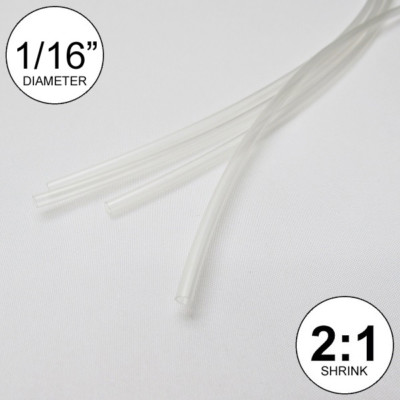 Tubo Termoretraibile Calore Giallo 5/32"" ID Avvolgimento Rapporto 2:1 - Foto 6