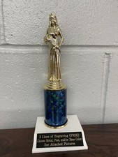 6 Queen Pageant Trophy With 3 Post. Please See All Photos