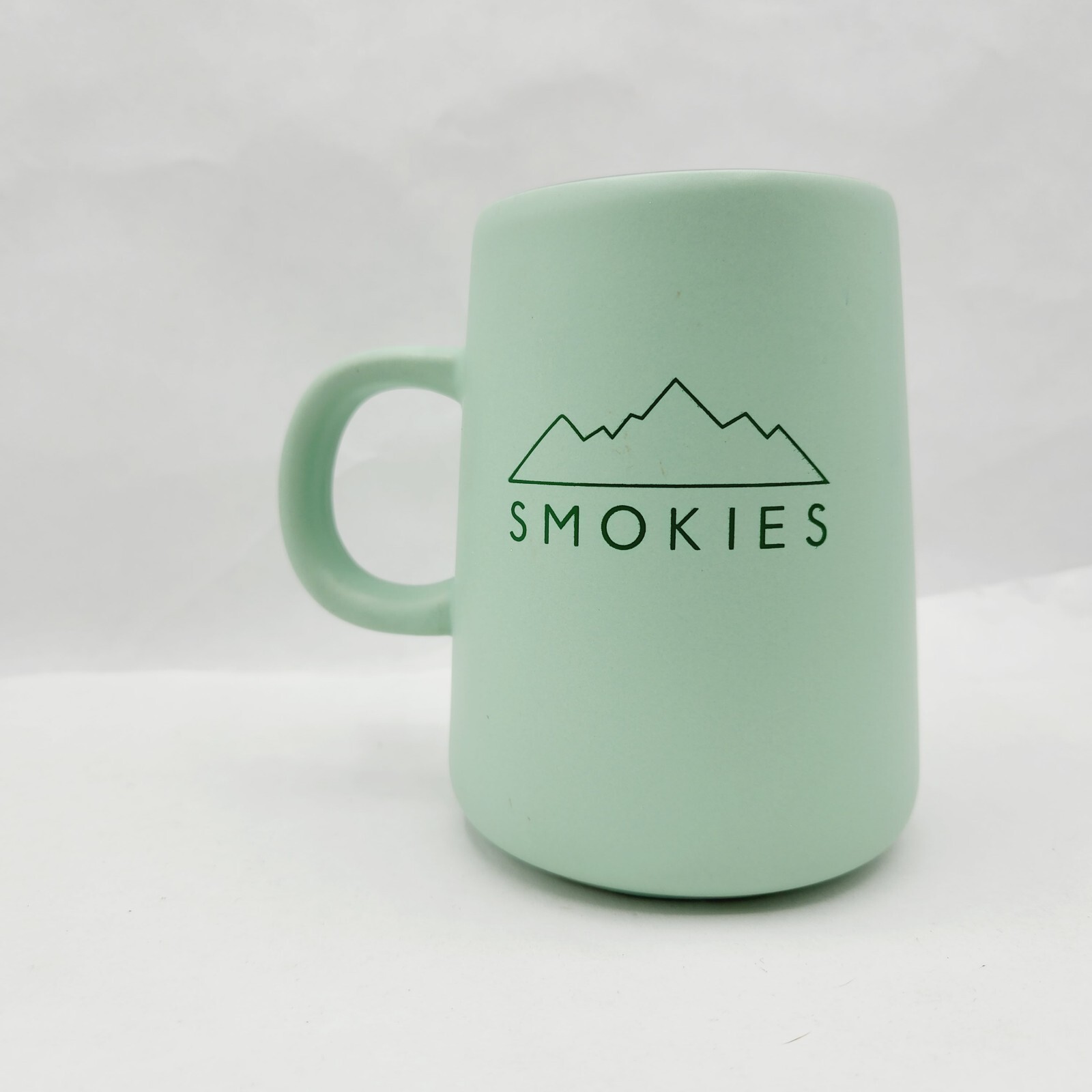 Smokies Coffee Cup Green The DW Designs Tea Mug 4.5" Tall Mountains | eBay